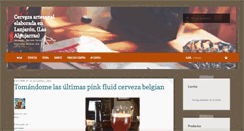 Desktop Screenshot of cervezaslanchar.com