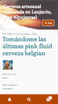 Mobile Screenshot of cervezaslanchar.com